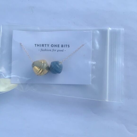 NWT 31 Bits River Skipper Necklace - Picture 3 of 4